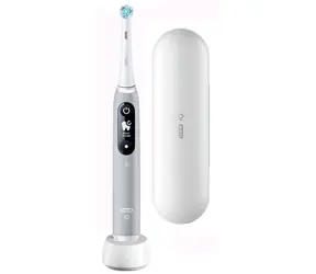Oral-B iO Series 6 Grey Opal / Elektrický zubní kartáček / magnetická iO / 5 režimů / AI / OLED 