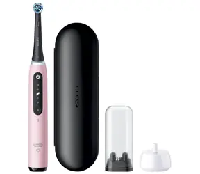 Oral-B iO Series 5 růžový / Elektrický zubní kartáček / magnetický iO / 5 režimů / AI  