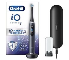 Oral-B iO Series 9 Black Onyx / Elektrický zubní kartáček / magnetické iO / 7 režimů / časovač / senzor tlaku
