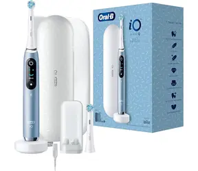 Oral-B iO Series 9 Aqua Marine Luxe Edition / Elektrický zubní kartáček / magnetické iO / 7 režimů / AI / OLED