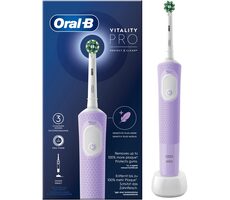 Oral-B Vitality Pro fialový / Elektrický zubní kartáček / oscilační / 3 režimy / časovač