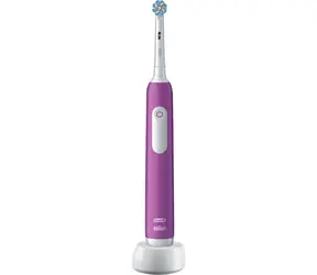 Oral-B Junior Base fialová / Elektrický dětský zubní kartáček / oscilační / časovač / senzor tlaku / od 6 let