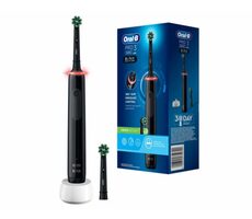 Oral-B PRO 3 3000 Cross Action černý / Elektrický zubní kartáček / oscilační / 3 režimy / časovač 
