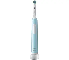 Oral-B Pro 1 Cross Action modrý / Elektrický zubní kartáček / oscilační / 3 režimy / časovač / senzor tlaku