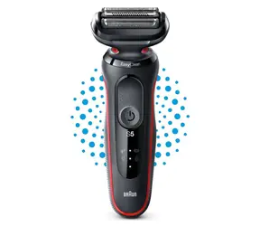 Braun 51-R1000s Wet&Dry / holicí strojek / Pánský / Na vousy a obličej / Mokré a suché holení / Provoz: 50 min