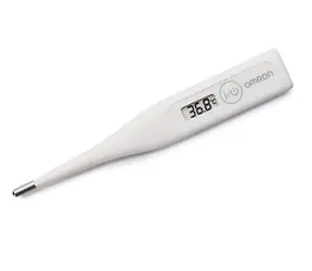 OMRON MC-246-E4 bílá / Digitální teploměr / °C & °F / paměť 