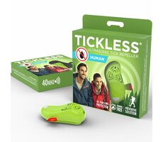 TICKLESS Human Zelená / Ultrazvukový odpuzovač klíšťat a blech pro lidi 