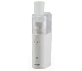 OMRON NE-U100 MIcroAIR (NE-U100-E) bílá / Cestovní ultrazvukový inhalátor / zásobník 10 ml 