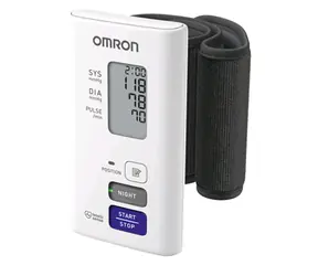 OMRON NightView bílá / Tonometr na zápěstí / noční měření / 0dB 