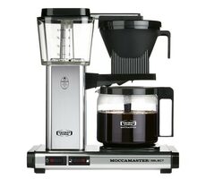 Moccamaster KBG 741 Select stříbrná / Kávovar na překapávanou kávu / 1520 W / 1.25 l