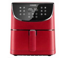 Cosori CP158-AF PREMIUM červená / Horkovzdušná fritéza s příslušenstvím / 1700 W / 5.5 L 