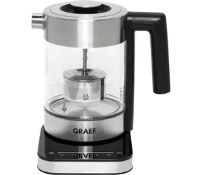 Graef WK 350 stříbrná / Rychlovarná konvice / 2000 W / 1 L 