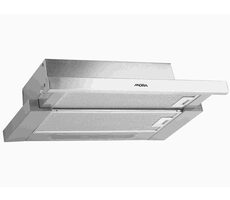 MORA OT 651 X stříbrná / Digestoř / 57 dBA / 304 m3/h 