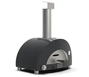 Alfa Forni Moderno 1 šedá / Pec na pizzu / 500°C / 60 x 40 / na plyn 