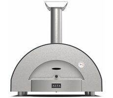Alfa Forni Classico 2 šedá / Pec na pizzu / 500°C / 60 x 50 / na dřevo 