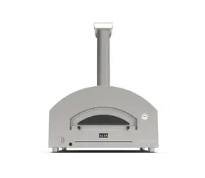 Alfa Forni Futuro 4 šedo-černá / Pec na pizzu / 500°C / 80 x 60 / na plyn 