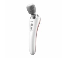 NAIPO MGPC-806P bílá / Masážní přístroj ruční / 5 masážních režimů / 2000 mAh / USB