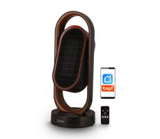 Lauben Smart Fan&Heater 2in1 1800BB / Keramické topidlo / Horkovzduch / 1800 W / Pro mistnosti do 20m2 / Kabel 1.5m