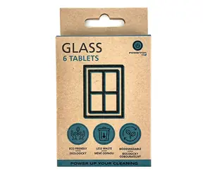 Powerton Eco čisticí tablety - okna & sklo 6ks