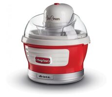 Ariete 643/00 Party Time červená / Výrobník zmrzliny / 12W / 1.5L 