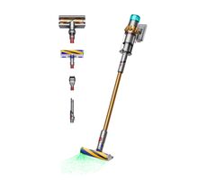 Dyson V15 Detect Absolute Gold / Tyčový vysavač / aku / 270W / 0.76 l / 60 min
