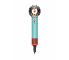 Dyson HD07 Supersonic modrá-oranžová / Fén na vlasy / 1600 W / 3 teploty / 3 rychlosti / kabel 2.6m
