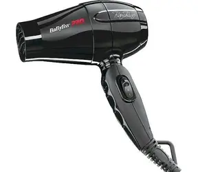 Babyliss BAB5510E černá / Fén na vlasy / 1200W / 3 teploty / 2 rychlosti / difuzér