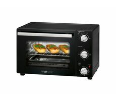 Clatronic MBG 3726 černá / Mini trouba / 1300W / 20L / 60°C - 230°C