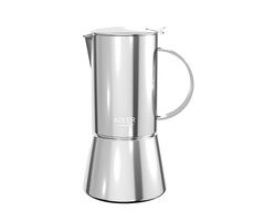 Adler AD 4417 Moka konvička na 10 šálků 620 ml stříbrná