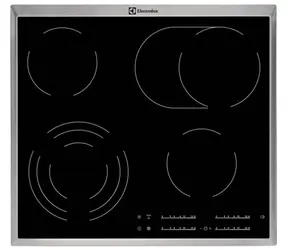 Electrolux EHF46547XK stříbrná / Sklokeramická varná deska / 7100W / 4 plotny