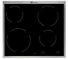 Electrolux EHF16240XK stříbrná / Sklokeramická varná deska / 6500W / 4 plotny