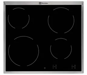 Electrolux EHF16240XK stříbrná / Sklokeramická varná deska / 6500W / 4 plotny