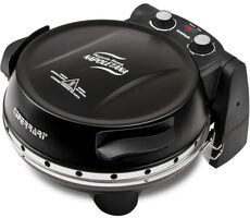 G3Ferrari G1003210 Plus evo černá / Mini trouba na pizzu / 1200W / průměr 31cm / nastavitelný termostat do 400°C
