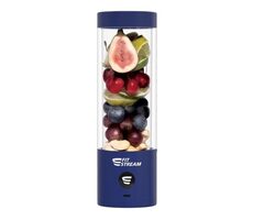 FitStream Pro Přenosný mixér Navy Blue / 475 ml / USB nabíjení