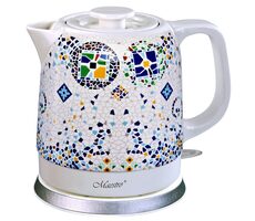 Maestro MR-068 modrá / Rychlovarná konvice / 1200W / 1.5L / keramická