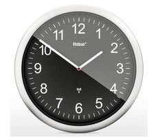 Mebus 19812 - Rádiem řízené nástěnné hodiny / 25 cm / 1x AA