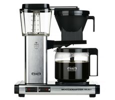 Moccamaster KBG 741 stříbrná / Kávovar na překapávanou kávu / 1520 W / 1.25 l