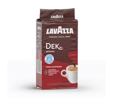 LAVAZZA Dek Intenso 250 g / Mletá káva / Bez kofeinu / 30% Arabica & 70% Robusta