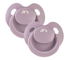 Bebeconfort Šidítko silikonové Physio Air Eco 2ks 6m+ Pink/Lavander / od 6 měsíců