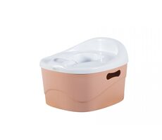 DiaperChamp Nočník 3v1 PottyChamp Old Pink / Nosnost WC sedátka: 23kg / Nosnost stoličky: 46kg