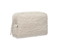 Jollein Toaletní taška Boucle Natural / Rozměry: 21 x 14 x 9 cm