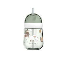 Little Dutch Hrnek s brčkem 300 ml 9m+ Farma / od 9 měsíců