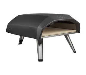 Ooni Koda 12 černá / Plynová pec na pizzu / plocha 33.7 x 33.7 cm / doprodej