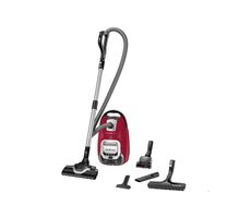 Rowenta RO7473 Silence Force Allergy+ červená / Sáčkový vysavač / 450W / 4.5l / 58 dB / 11m