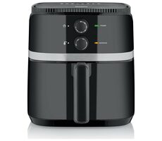 Severin FR 2452 černá / Horkovzdušná fritéza / 1500W / 5l / 80°C - 200°C / 6 programů