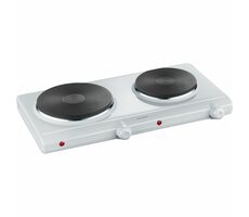 Severin DK 1042 bílá / Vařič / 2500W / 2 plotny