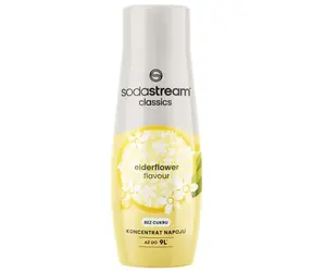 SodaStream Elderflower Zero 440 ml / až 9 litrů nápoje / doprodej