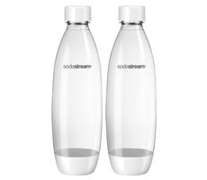 SodaStream Fuse 1l bílá 2ks / Láhev pro SodaStream