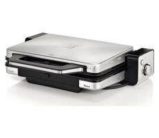 WMF Lono 04.1511.0011 stříbrná / Kontaktní gril 2v1 / 2100W 