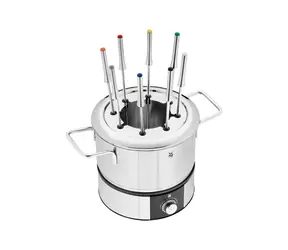 WMF Lono 04.1513.0011 stříbrná / Fondue / 1400W / 1.2l / 8 vidliček